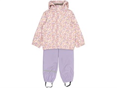 Mikk-line rainwear pants and jacket dusk